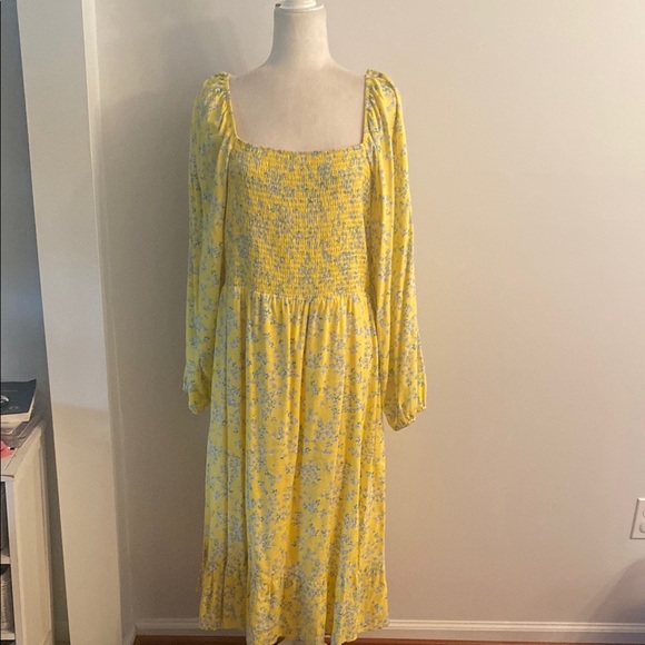 Draper James Dresses & Skirts - Draper James RSVP XXL yellow and blue dress